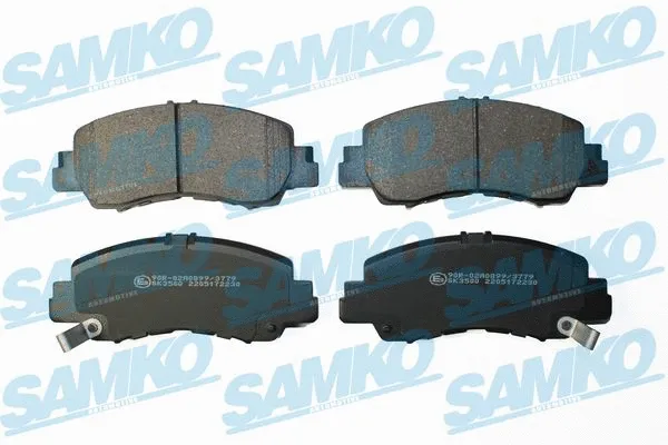Brake Pad Set, disc brake (5SP2230)