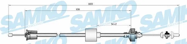 Cable Pull, clutch control (C0192C)