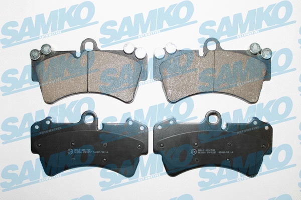 Brake Pad Set, disc brake (5SP1257)