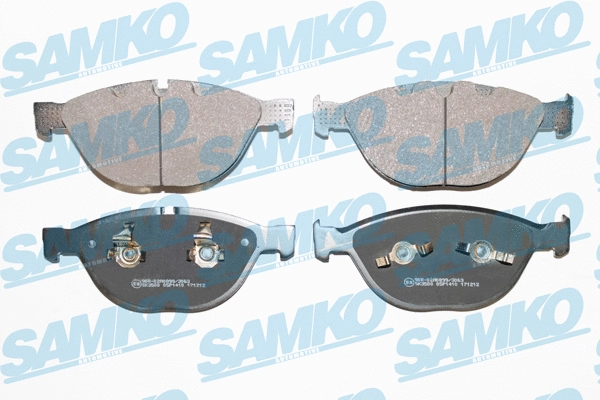 Brake Pad Set, disc brake (5SP1410)