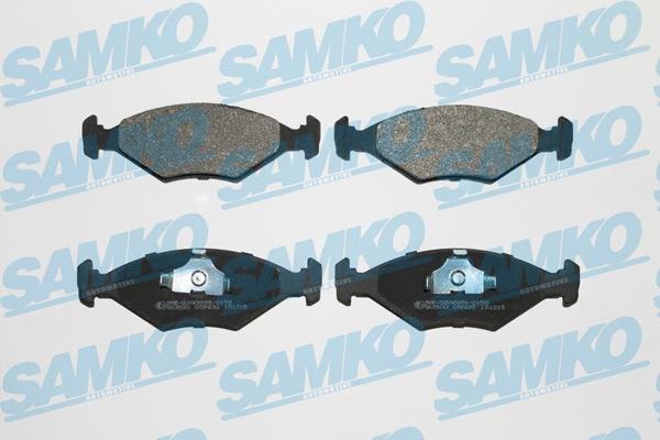 Brake Pad Set, disc brake (5SP632)