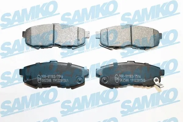 Brake Pad Set, disc brake (5SP1503)