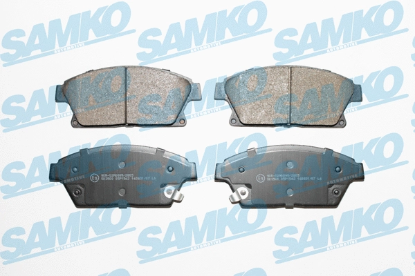 Brake Pad Set, disc brake (5SP1562)