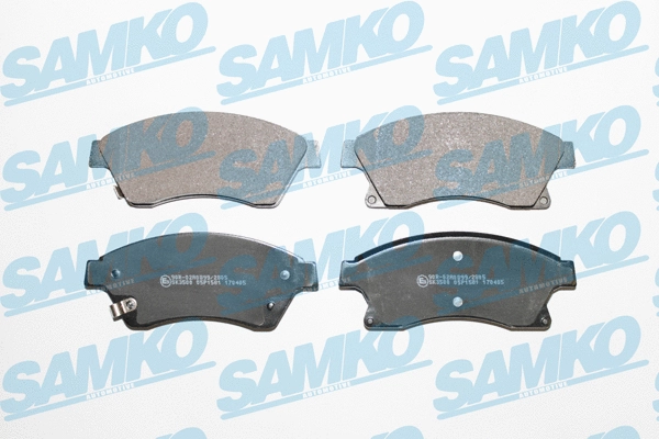 Brake Pad Set, disc brake (5SP1581)