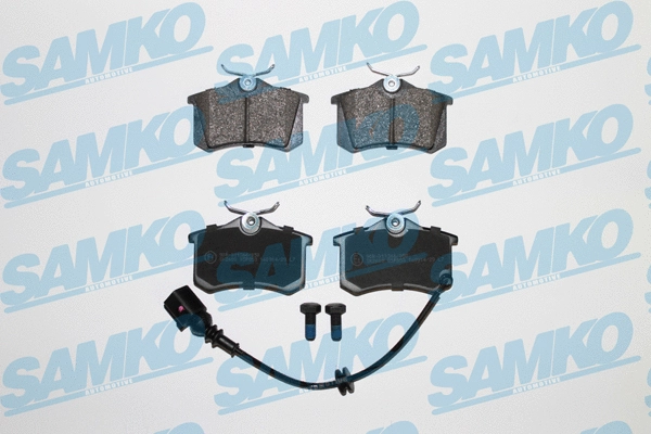 Brake Pad Set, disc brake (5SP853)