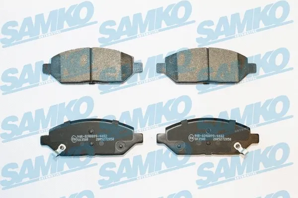Brake Pad Set, disc brake (5SP2050)