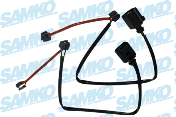 Warning Contact, brake pad wear (KS0004)