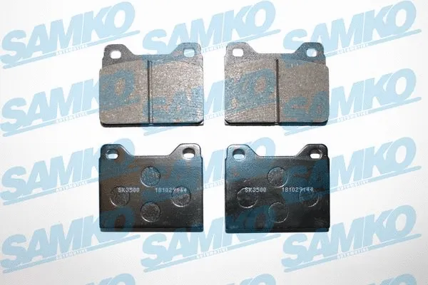 Brake Pad Set, disc brake (5SP144)