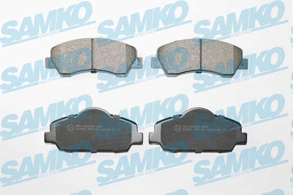 Brake Pad Set, disc brake (5SP1770)