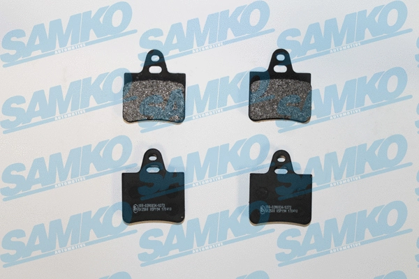 Brake Pad Set, disc brake (5SP194)