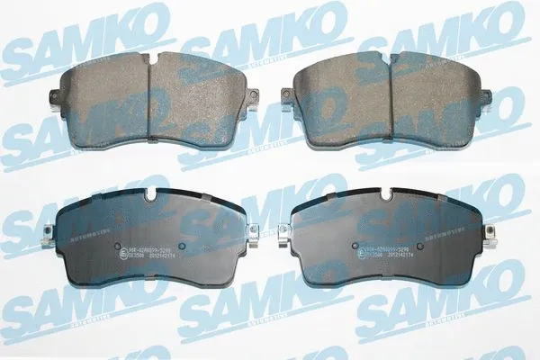 Brake Pad Set, disc brake (5SP2174)