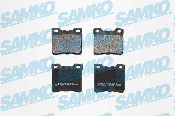 Brake Pad Set, disc brake (5SP622)