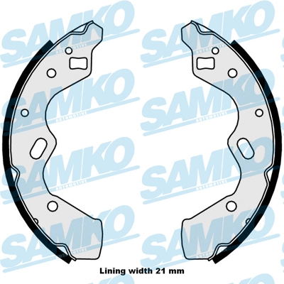Brake Shoe Set (88050)