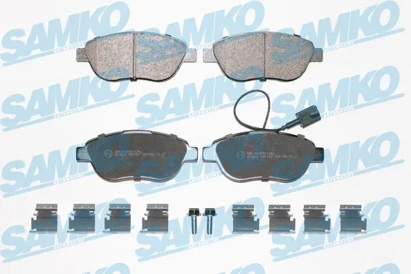 Brake Pad Set, disc brake (5SP764K)