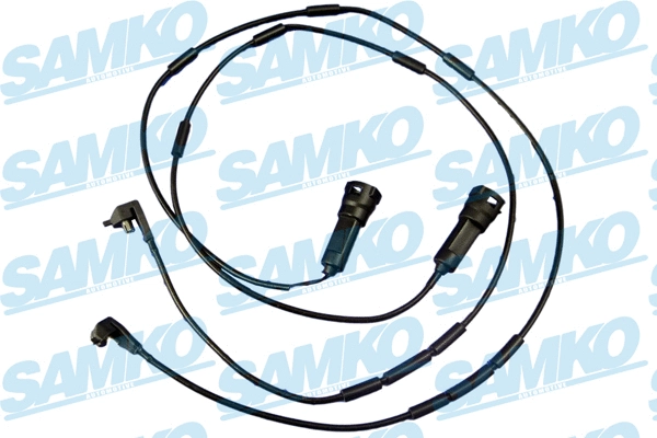 Warning Contact, brake pad wear (KS0093)