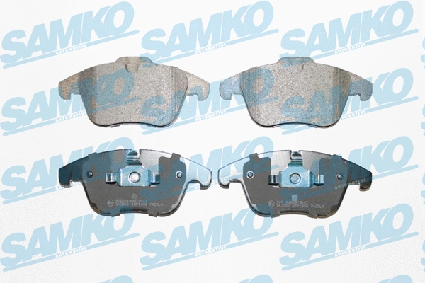 Brake Pad Set, disc brake (5SP1486)