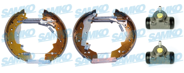 Brake Shoe Set (KEG222)