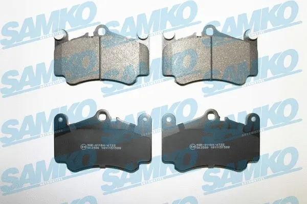 Brake Pad Set, disc brake (5SP1588)