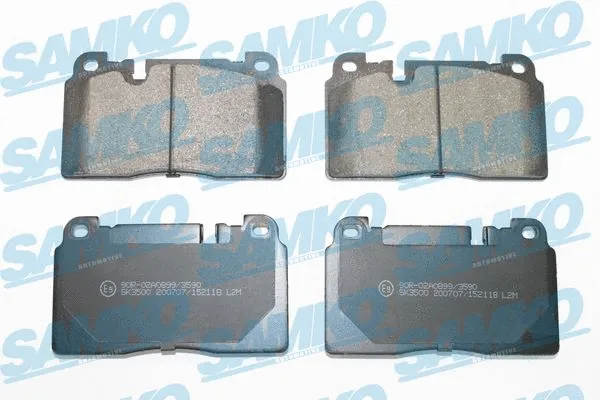 Brake Pad Set, disc brake (5SP2118)