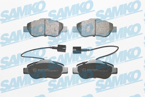 Brake Pad Set, disc brake (5SP1907)