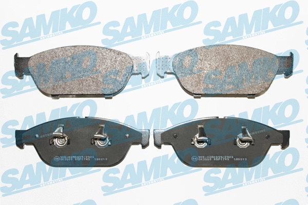 Brake Pad Set, disc brake (5SP1743)