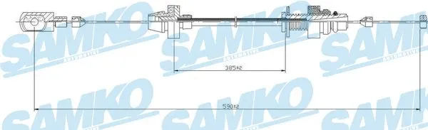Accelerator Cable (C0161A)
