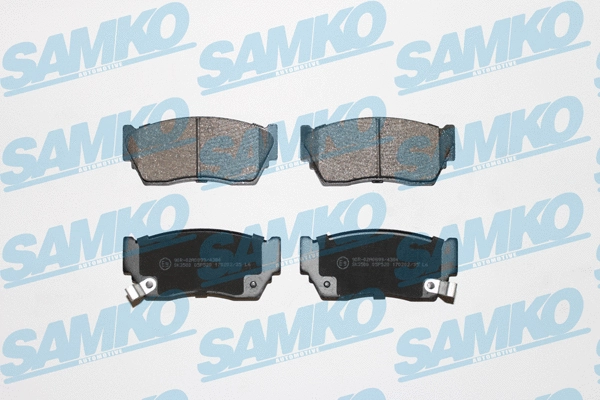 Brake Pad Set, disc brake (5SP520)