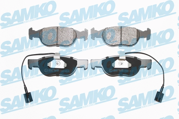 Brake Pad Set, disc brake (5SP424)