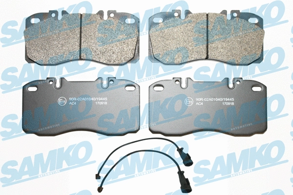 Brake Pad Set, disc brake (5SP1164A)
