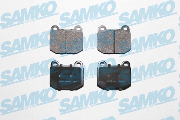 Brake Pad Set, disc brake (5SP137)