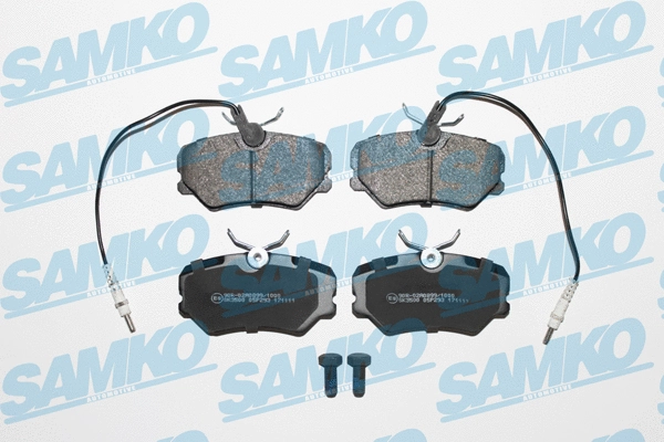 Brake Pad Set, disc brake (5SP293)
