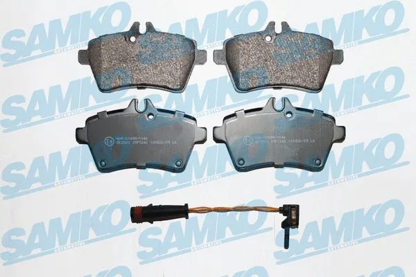 Brake Pad Set, disc brake (5SP1242A)