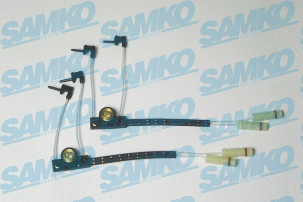 Warning Contact, brake pad wear (KS0199)