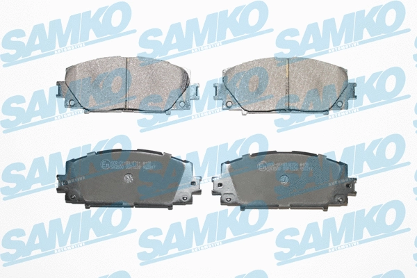 Brake Pad Set, disc brake (5SP1529)