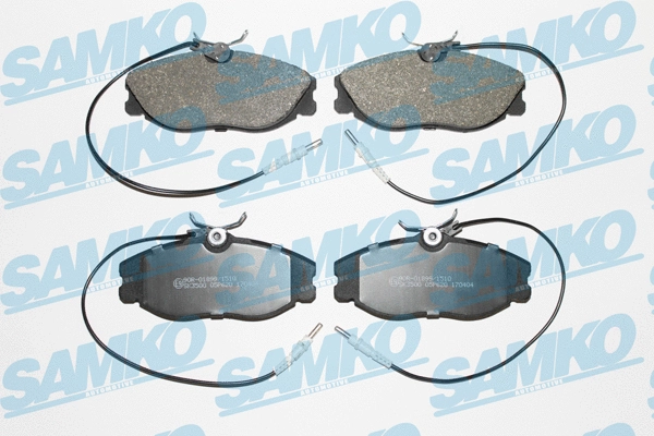 Brake Pad Set, disc brake (5SP620)