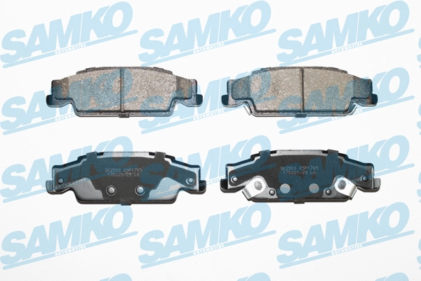 Brake Pad Set, disc brake (5SP1705)