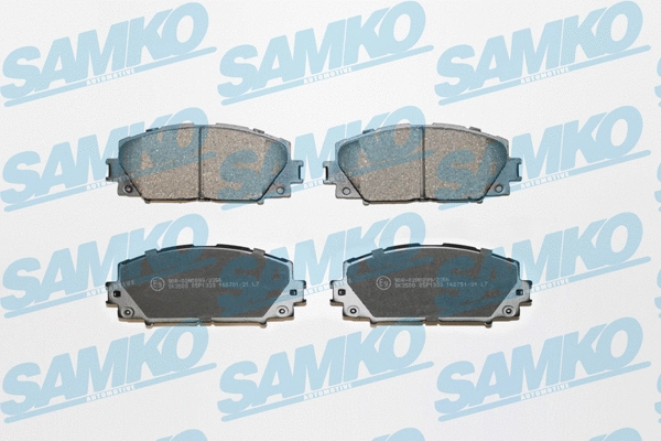 Brake Pad Set, disc brake (5SP1333)