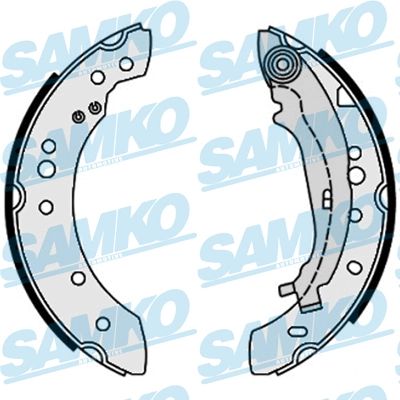 Brake Shoe Set (89640)