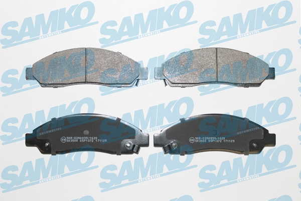 Brake Pad Set, disc brake (5SP1372)