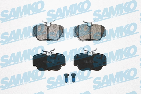 Brake Pad Set, disc brake (5SP302)