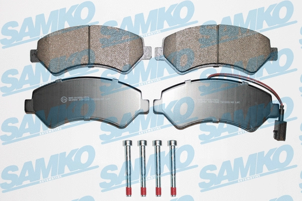 Brake Pad Set, disc brake (5SP1288)
