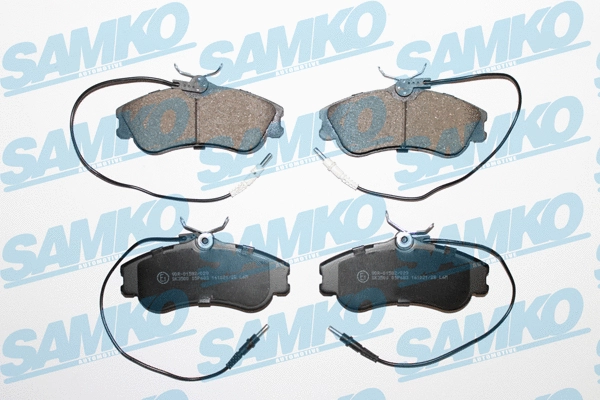 Brake Pad Set, disc brake (5SP683)