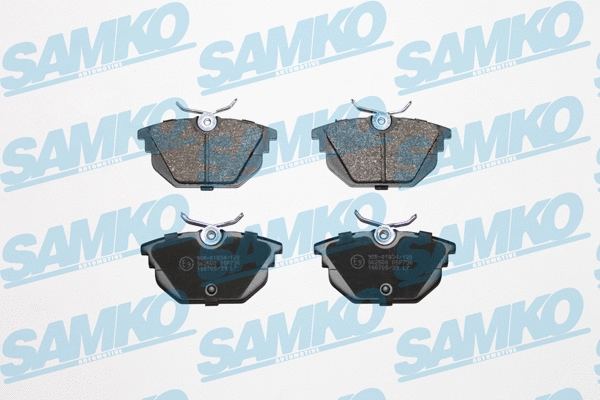 Brake Pad Set, disc brake (5SP736)