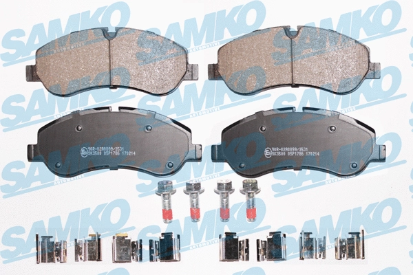 Brake Pad Set, disc brake (5SP1786)