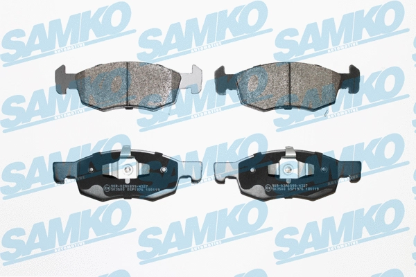 Brake Pad Set, disc brake (5SP1976)