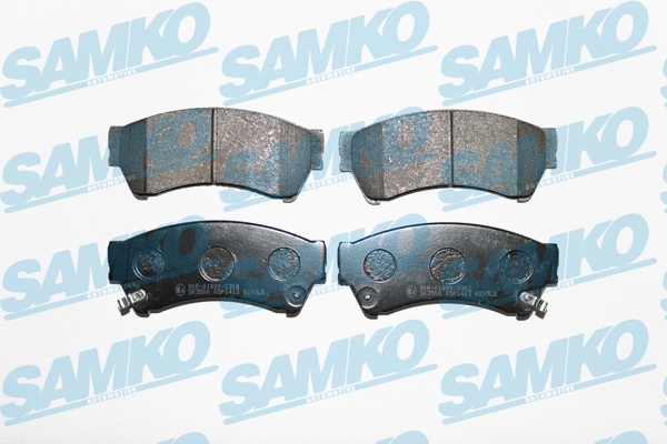 Brake Pad Set, disc brake (5SP1413)