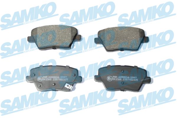 Brake Pad Set, disc brake (5SP2335)