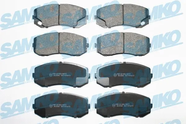 Brake Pad Set, disc brake (5SP1613)