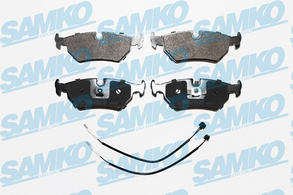 Brake Pad Set, disc brake (5SP497)