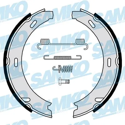 Brake Shoe Set, parking brake (86869)